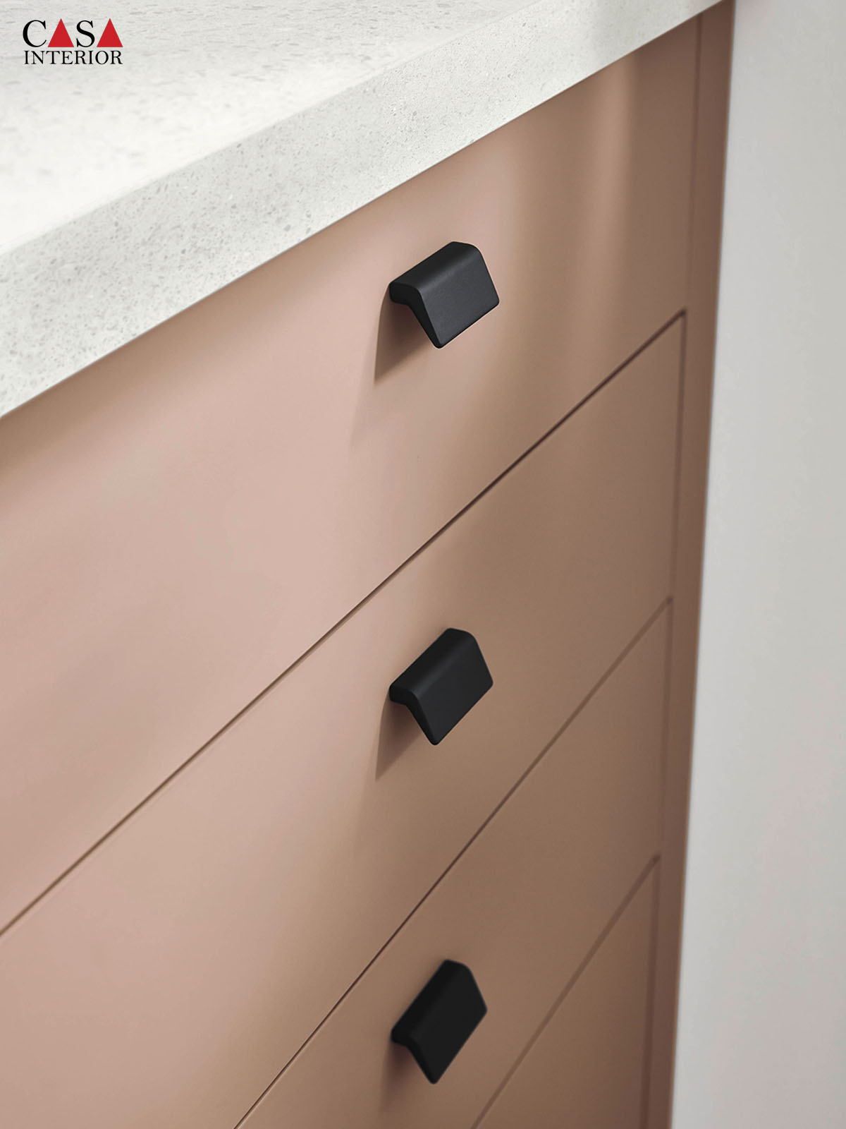 Cocina moderna Nobilia Senso 492 coral premium mate