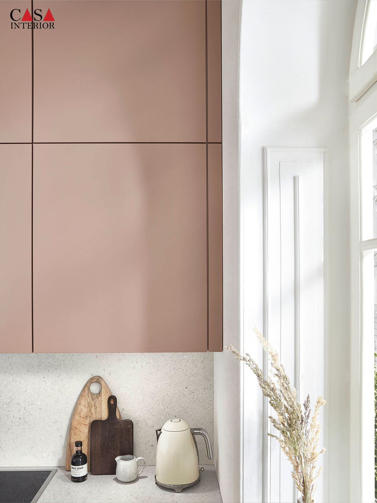 Cocina moderna Nobilia Senso 492 coral premium mate
