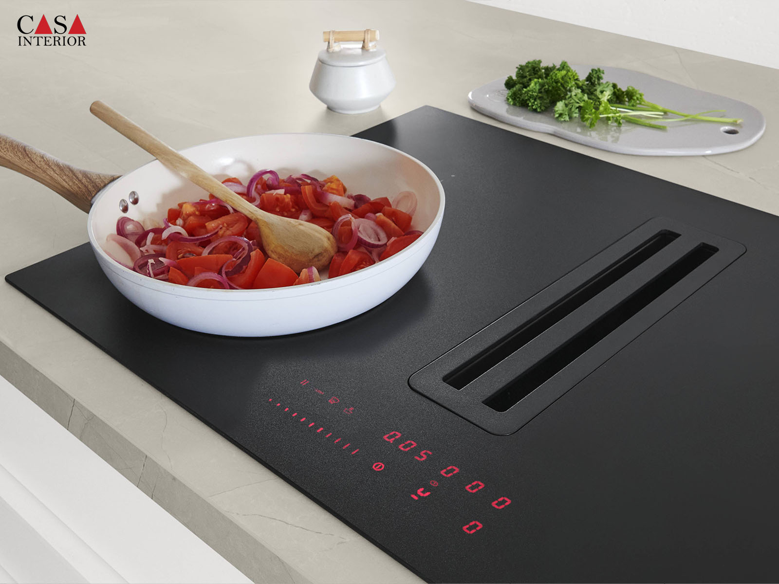Cocina moderna Nobilia Softline 507 blanco alpino mate perfecto
