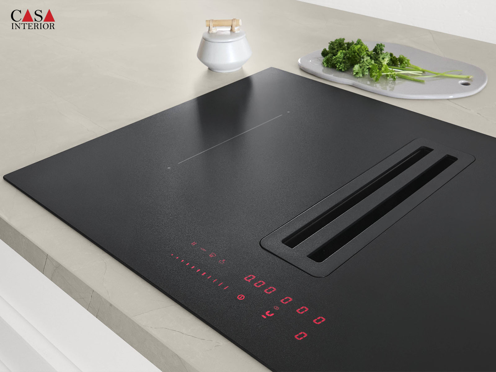 Cocina moderna Nobilia Softline 507 blanco alpino mate perfecto