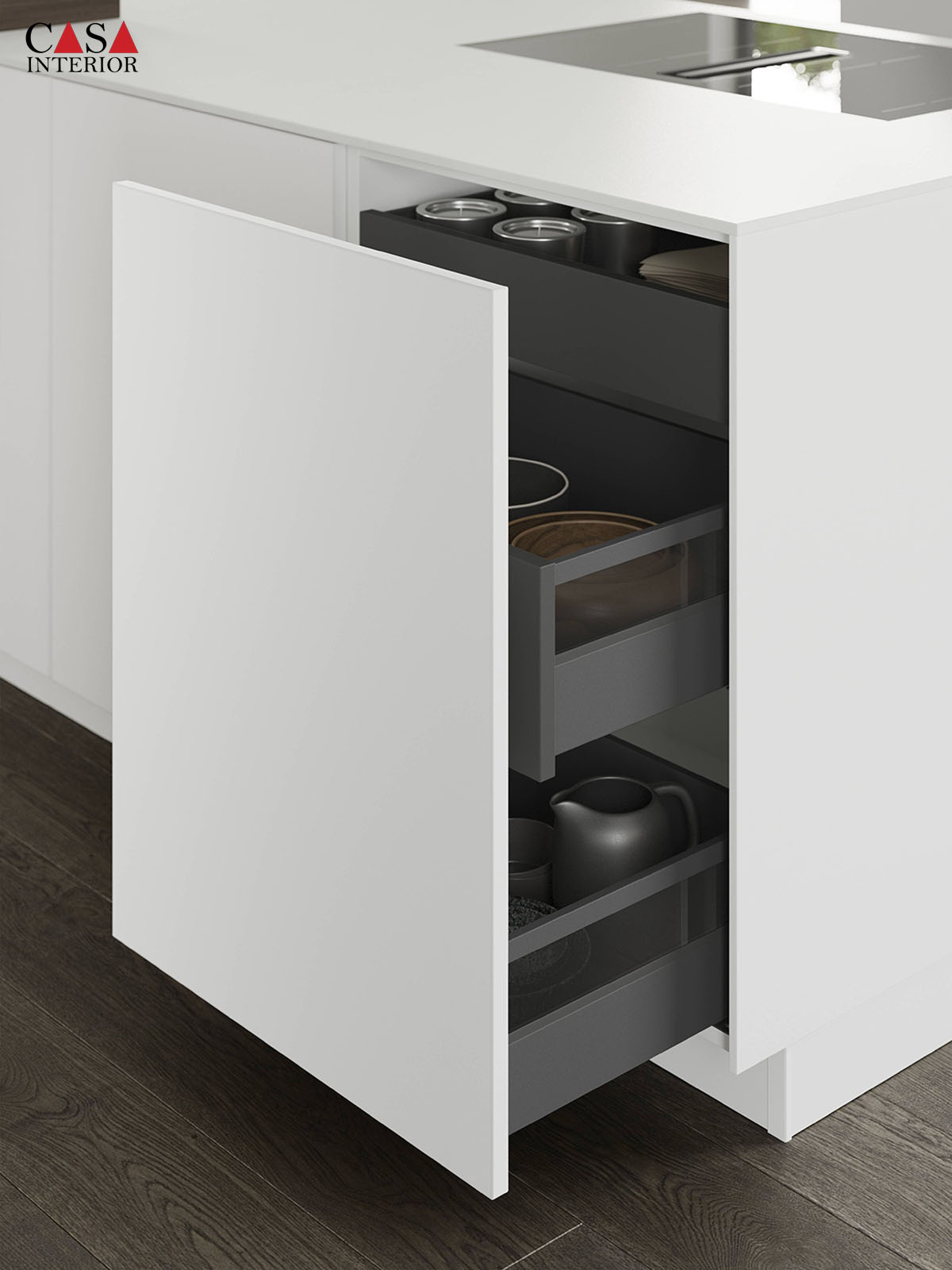 Nobilia – Softline – 507 blanco alpino mate perfecto
