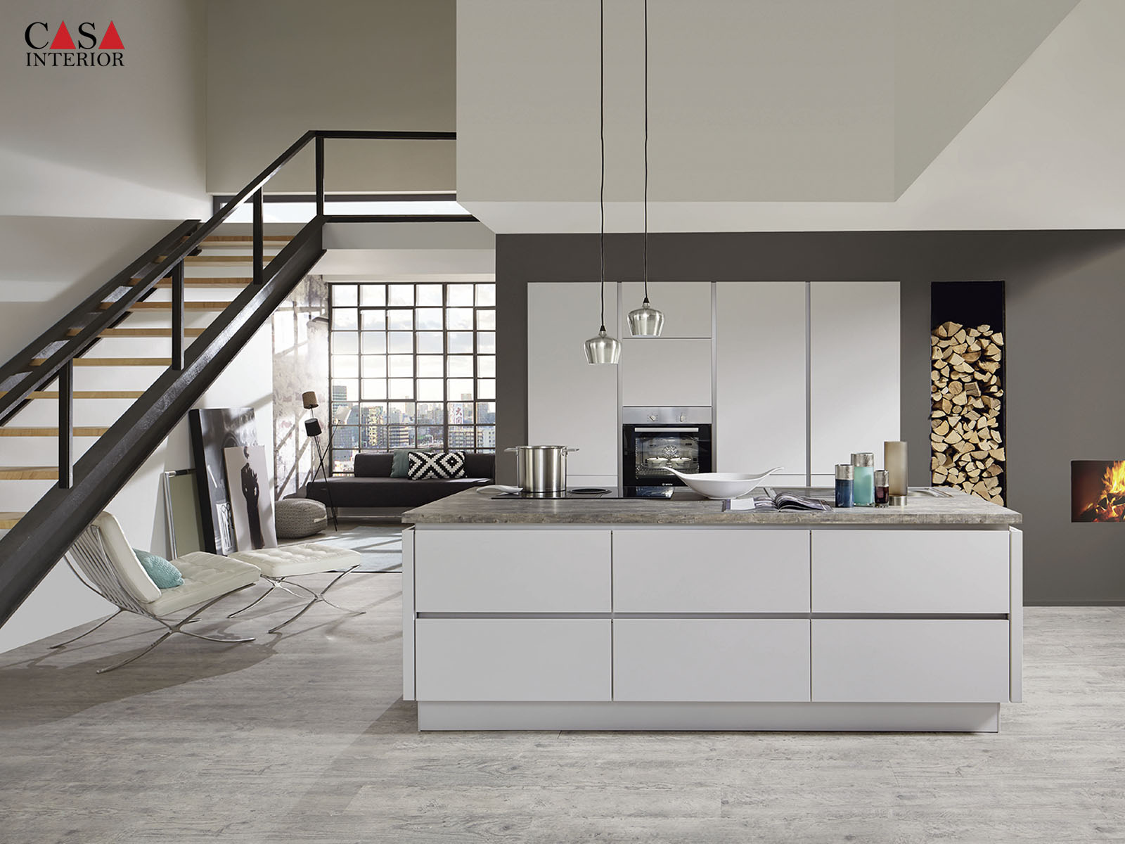 Nobilia – Softline – 508 gris seda mate perfecto – Line N
